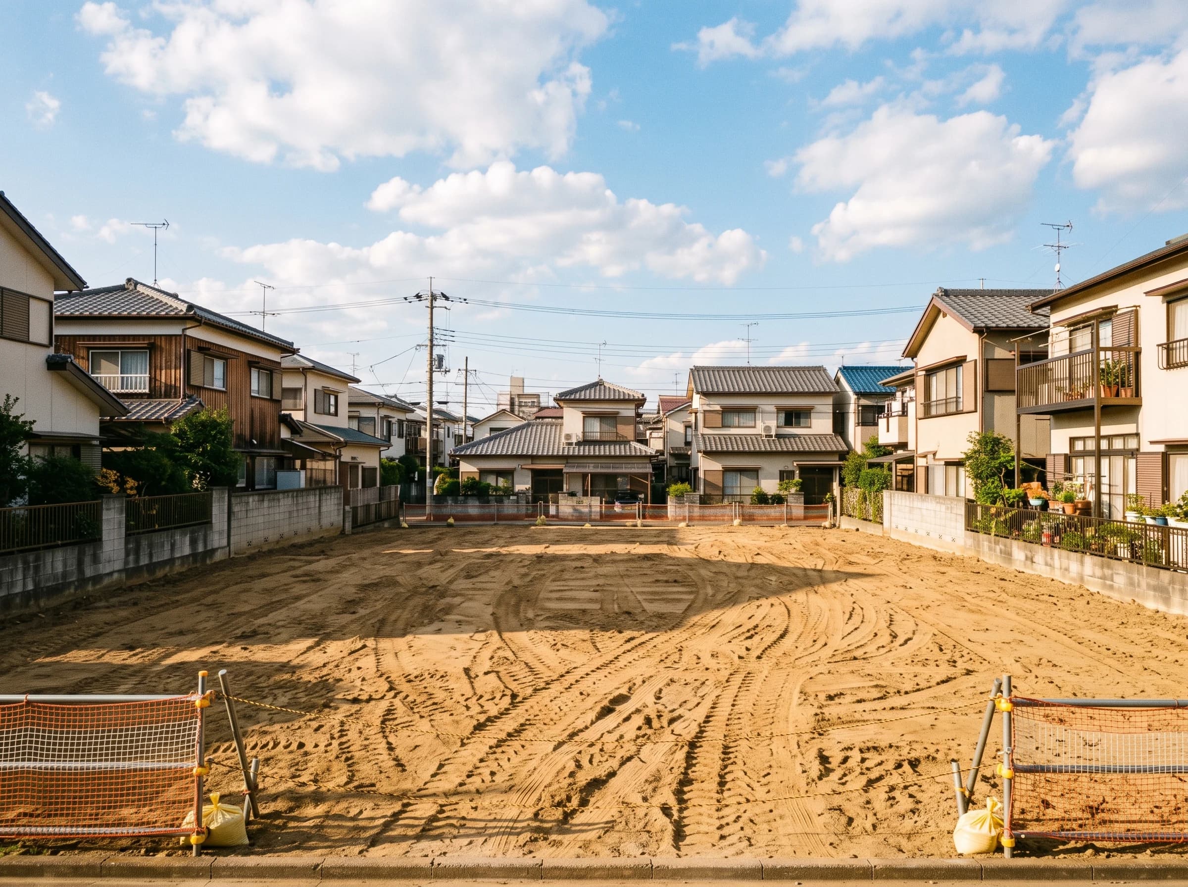 更地化前の土地